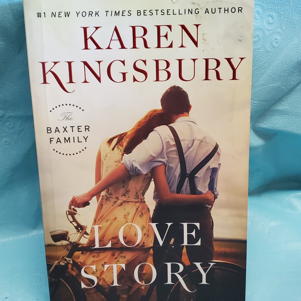 Love Story Karen Kingsbury Baxter Family Christian Romance Paperback Novel